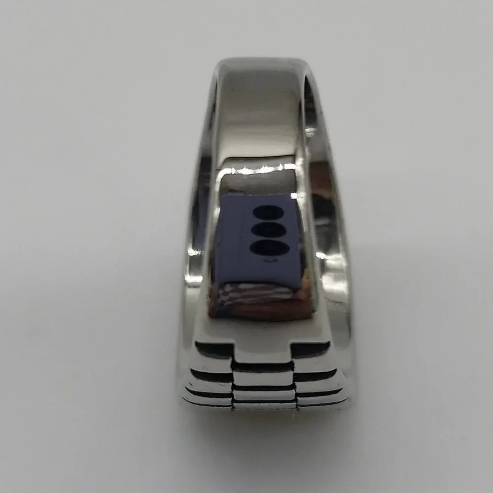 Yellow Cubic Zirconia Handmade Men's Ring Size 12.5 NWT
